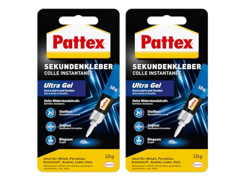 Pattex Superglue Ultra Gel (2 unidades (2 x 10 g)