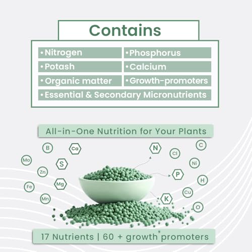 Image of IFFCO Urban Gardens - Plant Growth Booster 5Kg - Organic Plant Food For Indoor & Outdoor plants, NPK Rich Balanced Macro & Micro Nutrients, Slow-Release Granules