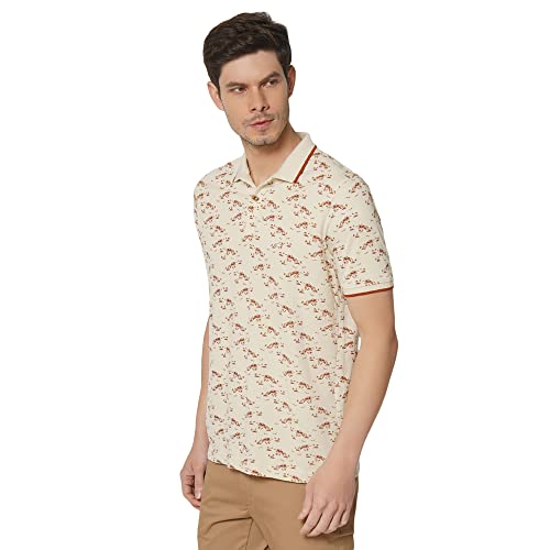 Image of blackberrys White Coloured Mens T Shirt (Size: M)-ET-PR-TEVEL # Off White
