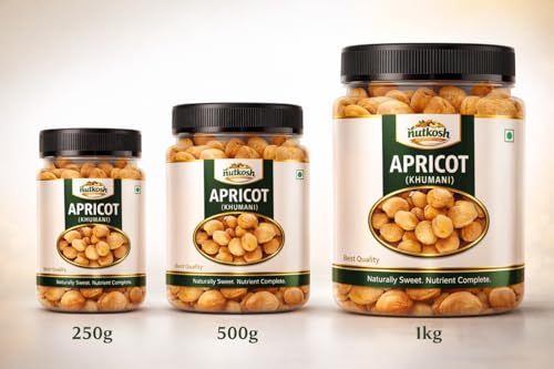 Image of Nutkosh Dried Apricot | Khumani | Jardalu | Badam BOR |Soft - 500gm
