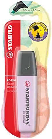 Marca Texto – STABILO BOSS ORIGINAL Pastel – Pacote com 1 unidade...