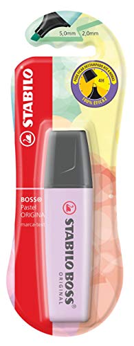 Marca Texto – STABILO BOSS ORIGINAL Pastel – Pacote com 1 unidade – Lilás