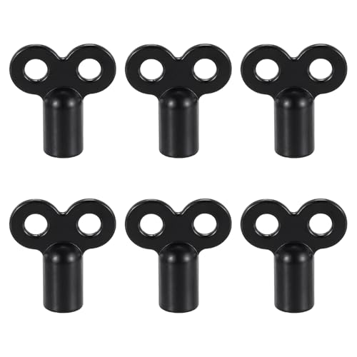 PATIKIL Radiator Valve Keys, 6 Pack Zinc Alloy Square Socket
