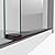 DreamLine Enigma-XO 56-60 in. W x 76 in. H Fully Frameless Sliding Shower Door in Oil Rubbed Bronze, SHDR-61607620-06
