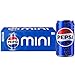 Pepsi Soda, 7.5 Ounce Mini Cans, 10 Pack