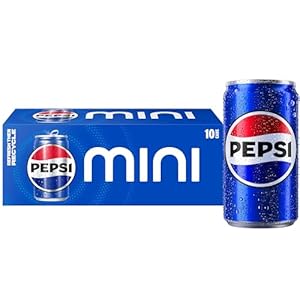 Pepsi Soda, 7.5 Ounce Mini Cans, (1...