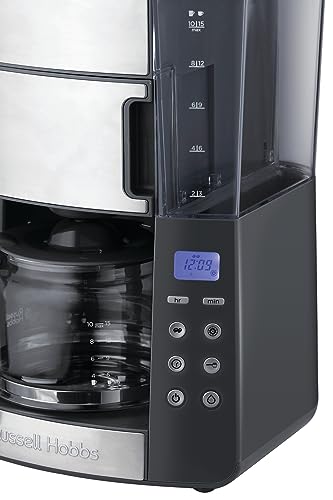Russell Hobbs Ersatzglaskanne [für Kaffeemaschine Grind & Brew 25610-56] Kaffeekanne Glas für Filterkaffeemaschine 700372