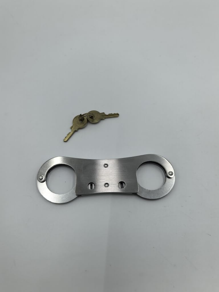 Menottes pour pouces verrouillables en métal – Set BDSM pour pouces & doigts réglables, Sextoy fétiche pour Bondage SM, Couples & Jeux de rôle Dom/Sub