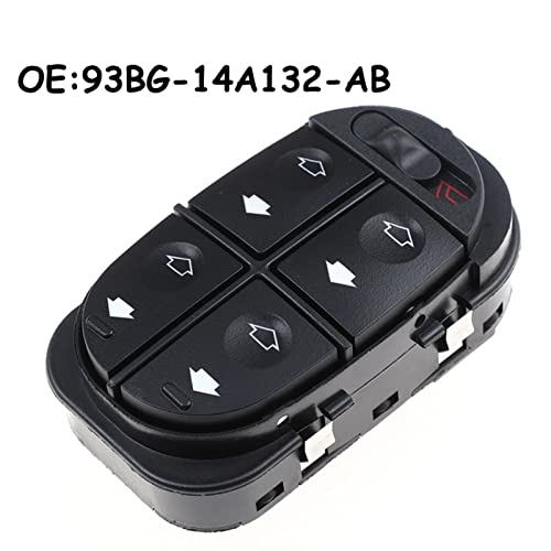 Interrupteur de lève-vitre électrique 93BG14A132AB commande conducteur auto