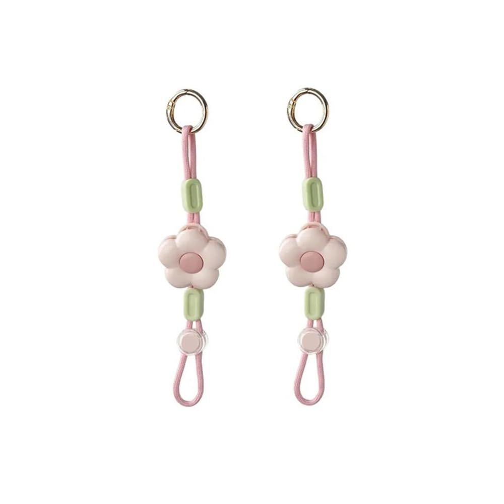 2Pcs Multifunctional Flower Shape Cap Clip, Portable Stylish Hands-Free Travel Hat Organizer(Pink)
