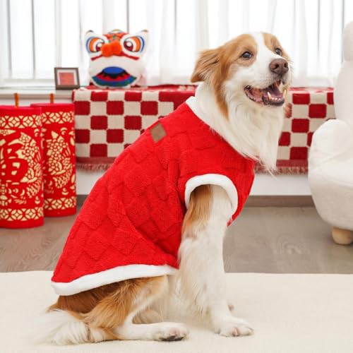 Suéter para mascotas contra el frío extremo: pijama y abrigo de felpa para perros y gatos 7