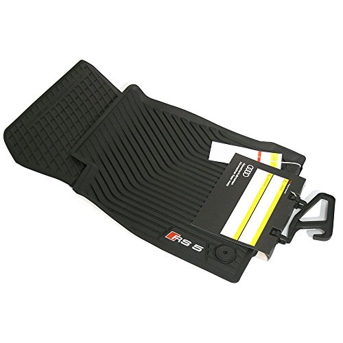 Audi 8W8061221041 Premium Gummi Fußmatten RS5 (B9) 2X Gummimatten vorn Allwettermatten (nur...