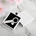 Imagen de 2 Piezas Caja de Regalo de Joyería Pequeña Caja de Joyería Blanca Pulsera Collar Caja de Regalo Caja de Almacenamiento Cuadrada Extraíble Adecuada para el día de San Valentín Boda de Navidad