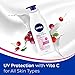 Nivea Body Lotion Whitening Even Tone UV Protect, All Skin Types (200ml)