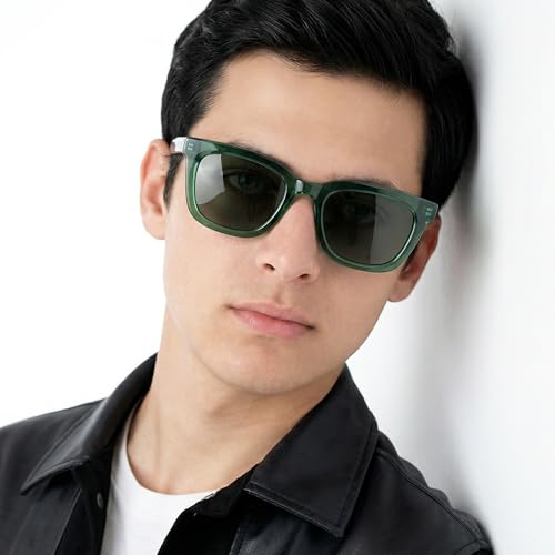Image of John Jacobs | Full Rim Cat Eye Stylish & Premium UV Protected Sunglasses | Acetate Lines | Polarized and 100% UV Protected | Women | Extra Wide | JJ S17340