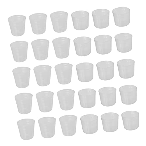 UPKOCH 50juego Copa De Plántulas Transparente para Viveros Macetas para Jardinería con Tapa Artículos De Jardinería para De Plantas