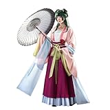 KIRA KIRA Maomao Cosplay Costume Upgraded Doki-SR Anime The Garden Party Hanfu Dress Cute Halloween Costume for Women(S)