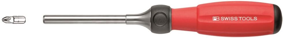 PB Swiss Tools Twister - ratcheting screwdriver for 1/4" PrecisionBits with 100mm blade