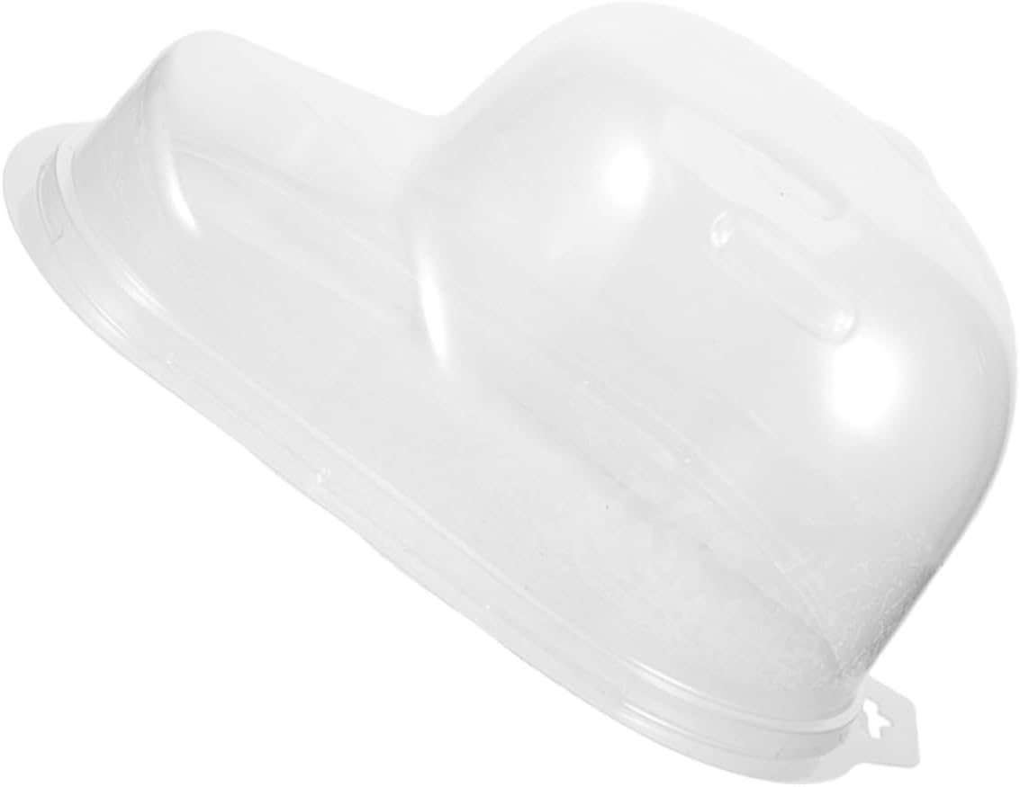 Portable Baseball Cap Storage Box with Plastic Dust Protection