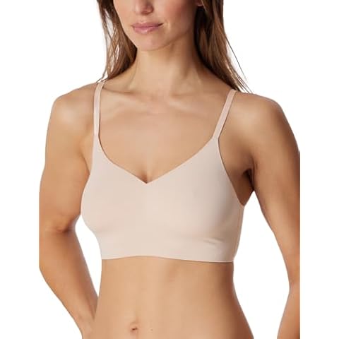 Schiesser Women's Soft Bustier with Removable Pads Cover
