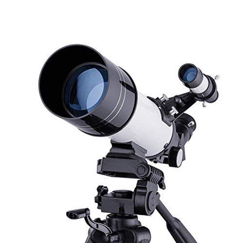Telescopio refractor astronómico 70 mm con trípode ajustable miniatura 4