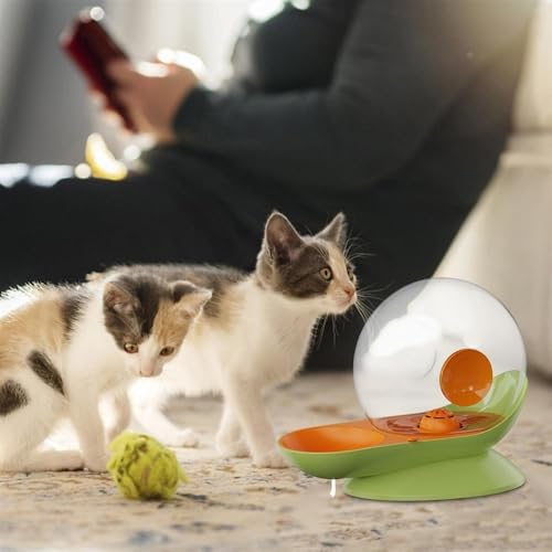 Fuente de agua automática para gato 2.8L diseño caracol miniatura 7