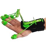 Estirador de dedos – Entrenador de antebrazo de silicona | Accesorios para estiramiento deportivo, entrenador de resistencia de silicona de 5 dedos para aliviar el túnel carpiano de muñeca, dolor de