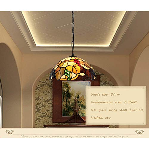 Mini lámpara de techo colgante E27 de vidrio de 30cm para decoración interior 3