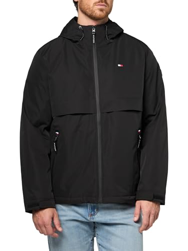Tommy Hilfiger Men's Quilted Hooded Puffer Jacket