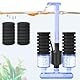 FEDOUR Aquarium Schwammfilter mit Wasserpumpe, Leiser elektrischer biochemischer Aquarienfilter, Aquarium Innenfilter, für bis zu 120L Fisch, Schildkröten und Garnelen Aquarium
