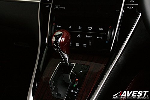 ハリアー 60系 メッキ＆ウッド シフトノブ Amazon | ハリアー 60系 メッキ＆ウッド シフトノブ | シフトノブ | 車