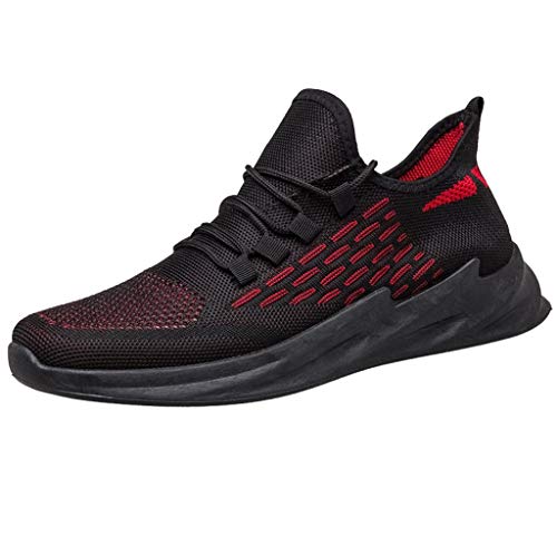 DRAGONHOO Running Shoes for Men Shoes Men Sneakers Lightweight Casual Sneaker Men Casual Sports Shoes Running Shoes Mesh Sneakers Shoes Lightweight Breathable Black