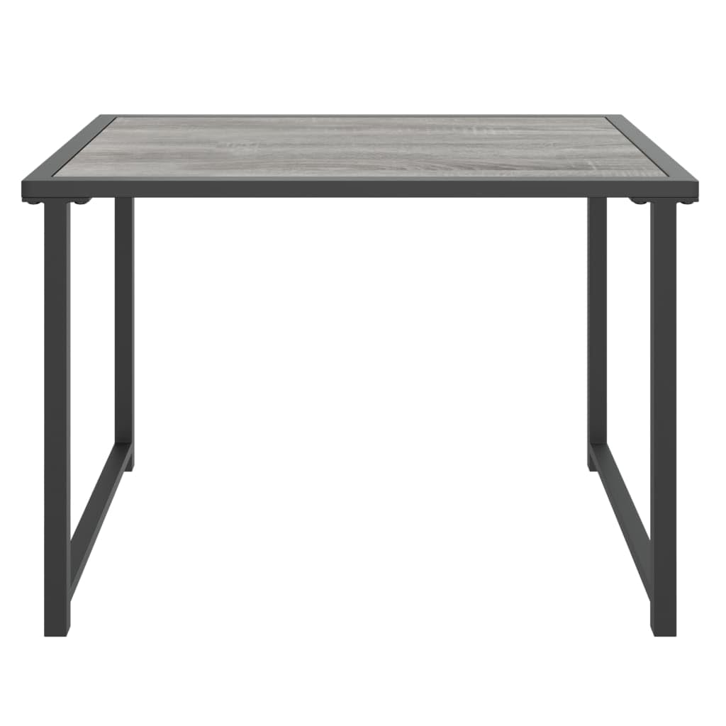 Tavolo modulare da terrazza antracite, 55 x 40 x 37 cm, in acciaio, stabile tavolo da giardino per bevande e cibo, combinabile in modo flessibile con altri elementi lounge