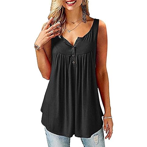 Florboom V-Neck Sleeveless Summer Top Cover