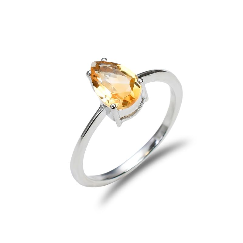 Bague en argent sterling et améthyste véritable, un solitaire d'exception pour femme