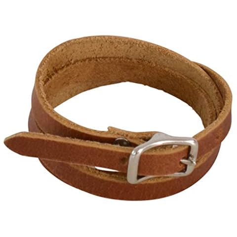 Gusti Leder Studio "Dean" Pulsera de Cuero Marrón Claro Cover