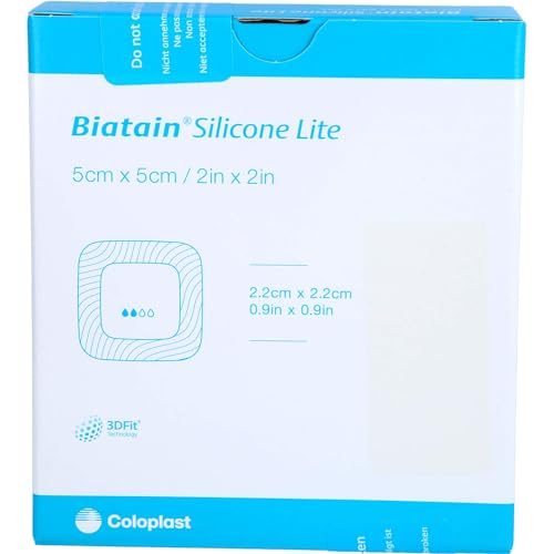 Biatain Silicone Lite Schaumverband 5x5 cm