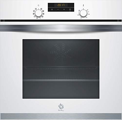 BALAY Horno 3HB433CB0 AQUALISIS-MULTIFUNCION Aq, Acero Inoxidable, Blanco