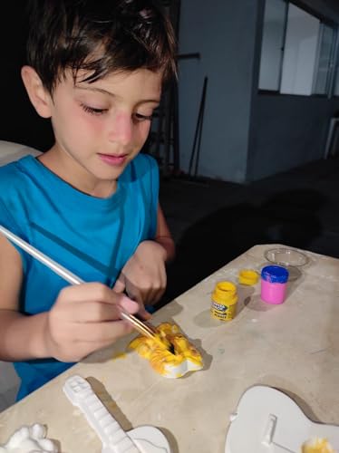 Kit artesanato infantil Conjuto de gesso para pintura infantil Kit de arte para criança menino e men