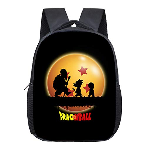 Mochila Dragon Ball Niño  Escolar Goku Adolescente Niños Primaria Mochilas y Bolsas