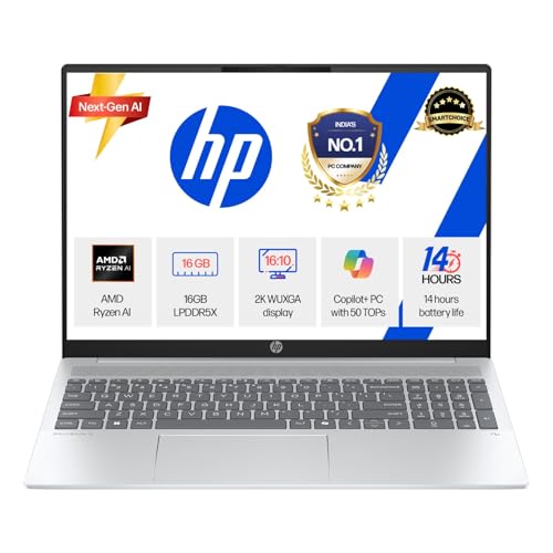 HP OmniBook 5 (Previously Pavilion) 50 TOPS, AMD Ryzen AI 7 350 (...