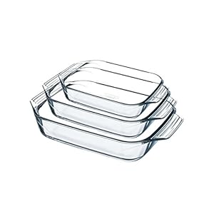 Pyrex Ovenschaal, Borosilicaatglas, Transparant, 39 mm X 25 mm