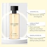 Perfume de vainilla ámbar de 50 ml, vainilla y ámbar para el...