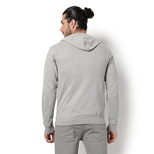 Image of CAHOOT Men's Printed Sweatshirt Regular Fit for Casual Wear | Full Sleeve | Cotton | Stylish Sweatshirt Crafted with Comfort Fit and High Performance for Everyday We
