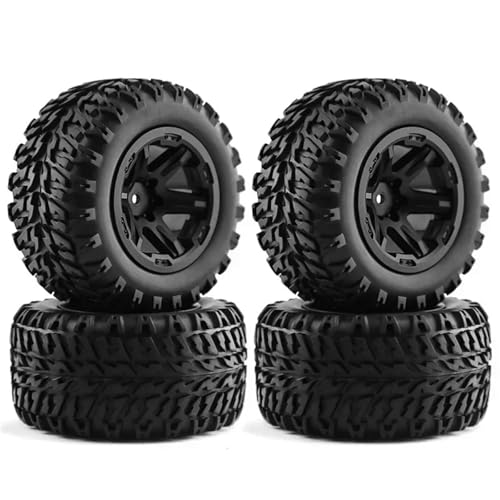 RC���f���L�b�g�̃R���|�[�l���g For Kyosho For HSP For WLtoys For E-REVO For Summit 1/12 1/14 1/16 �v���X�`�b�N�z�C�[���S���^�C�����j�o�[�T�� RC �A�b�v�O���[�h���i(B-BLACK)