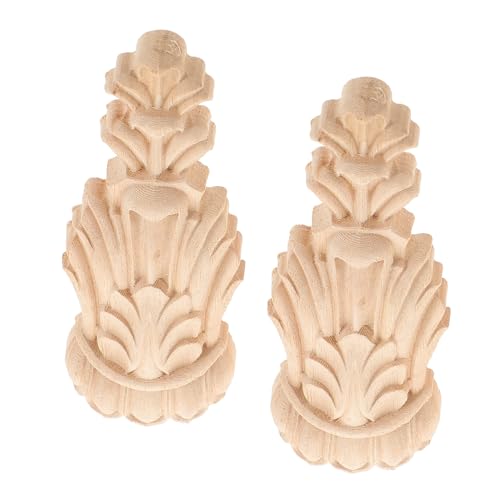 ROMISBABA 2個装飾 ヨーロ ル ローマ アンティーク 的な 製アプリーク シェル