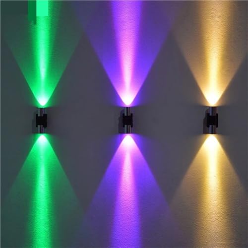 Aplique de pared LED de aluminio rosa para iluminar esquinas oscuras y escaleras 4