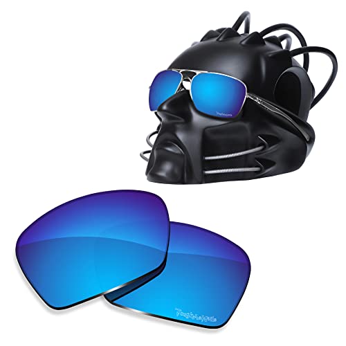 ToughAsNails Replacement Lenses for Oakley Plaintiff Squared OO4063 Sunglasses - HyperVision Plus Blue Chrome - Polarized Ultra