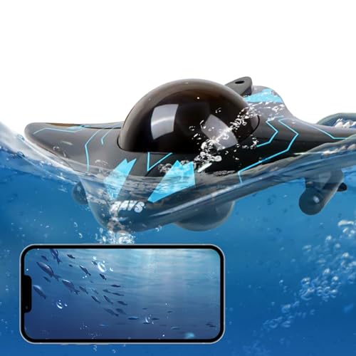fisca RC Boot mit Kamera App Drahtlose Steuerung, 6 CH Wasserdichtes...
