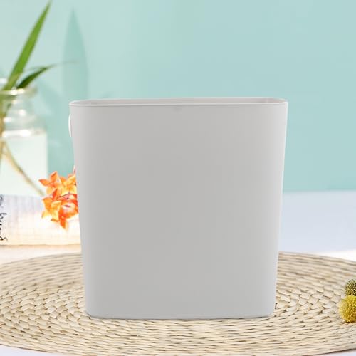 Zerodeko Slim Kitchen Bin Narrow Space Trash can Double Layer Garbage Bucket Compact Design for Bathroom Bedroom Office Use - Image 4